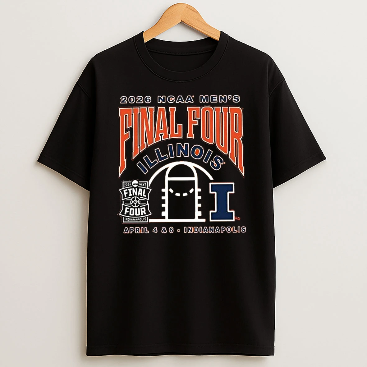 Illinois Mens Basketball 2026 Final Four April 4 6 Indianapolis Shirts