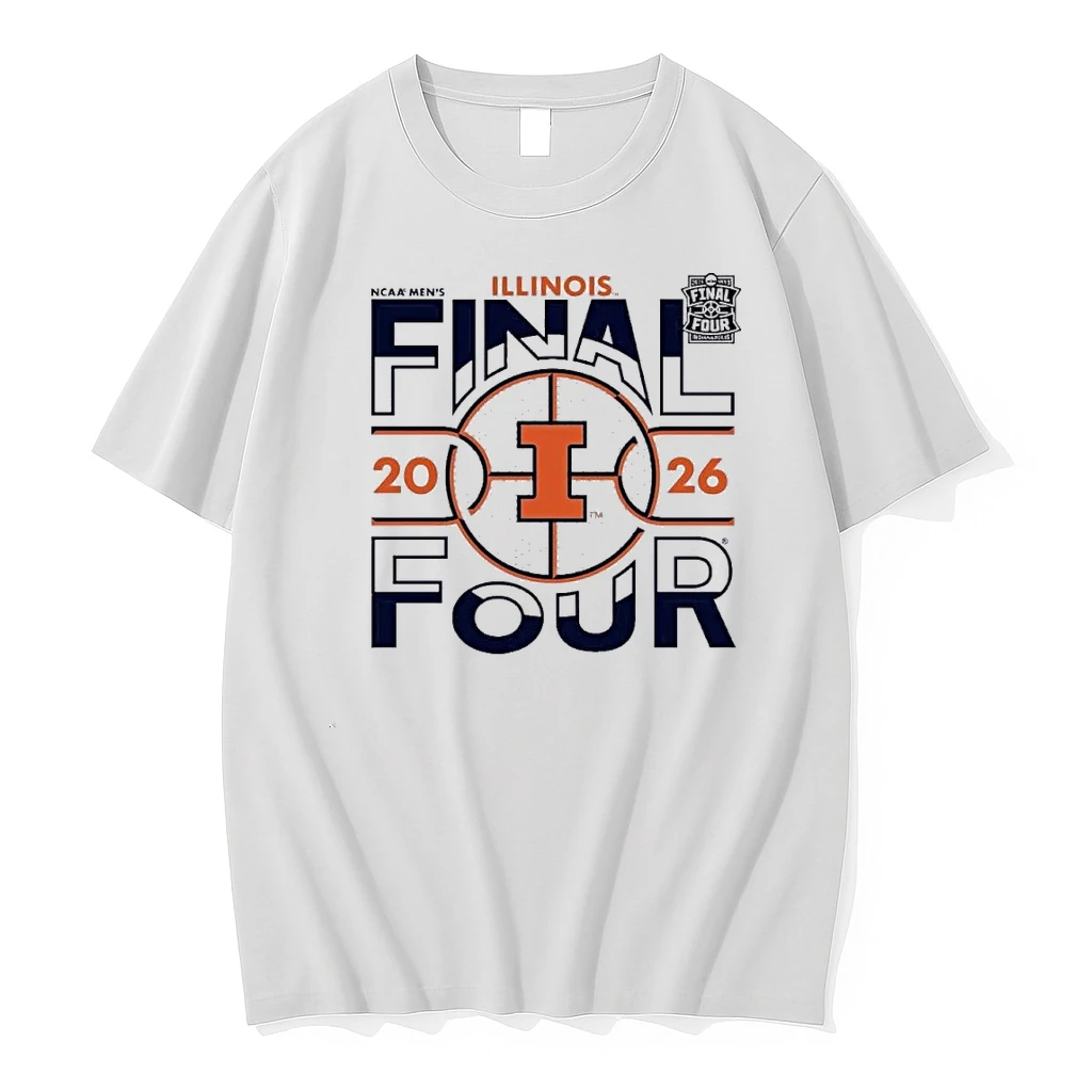 Illinois Mens Basketball 2026 Final Four Court Shirts