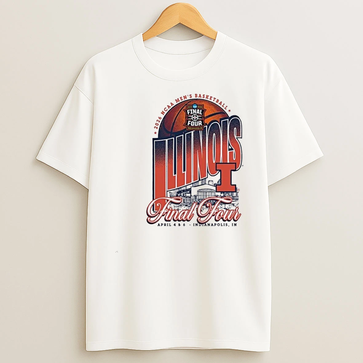 Illinois Mens Basketball 2026 Ncaa Final Four Bound Stadium Shirts