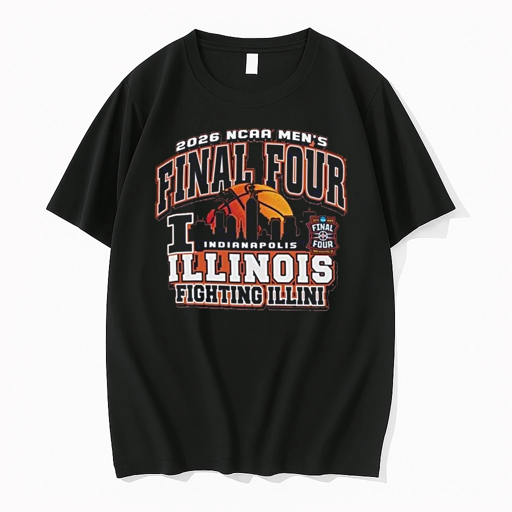 Illinois Mens Basketball 2026 Ncaa Final Four Fighting Illini Shirts