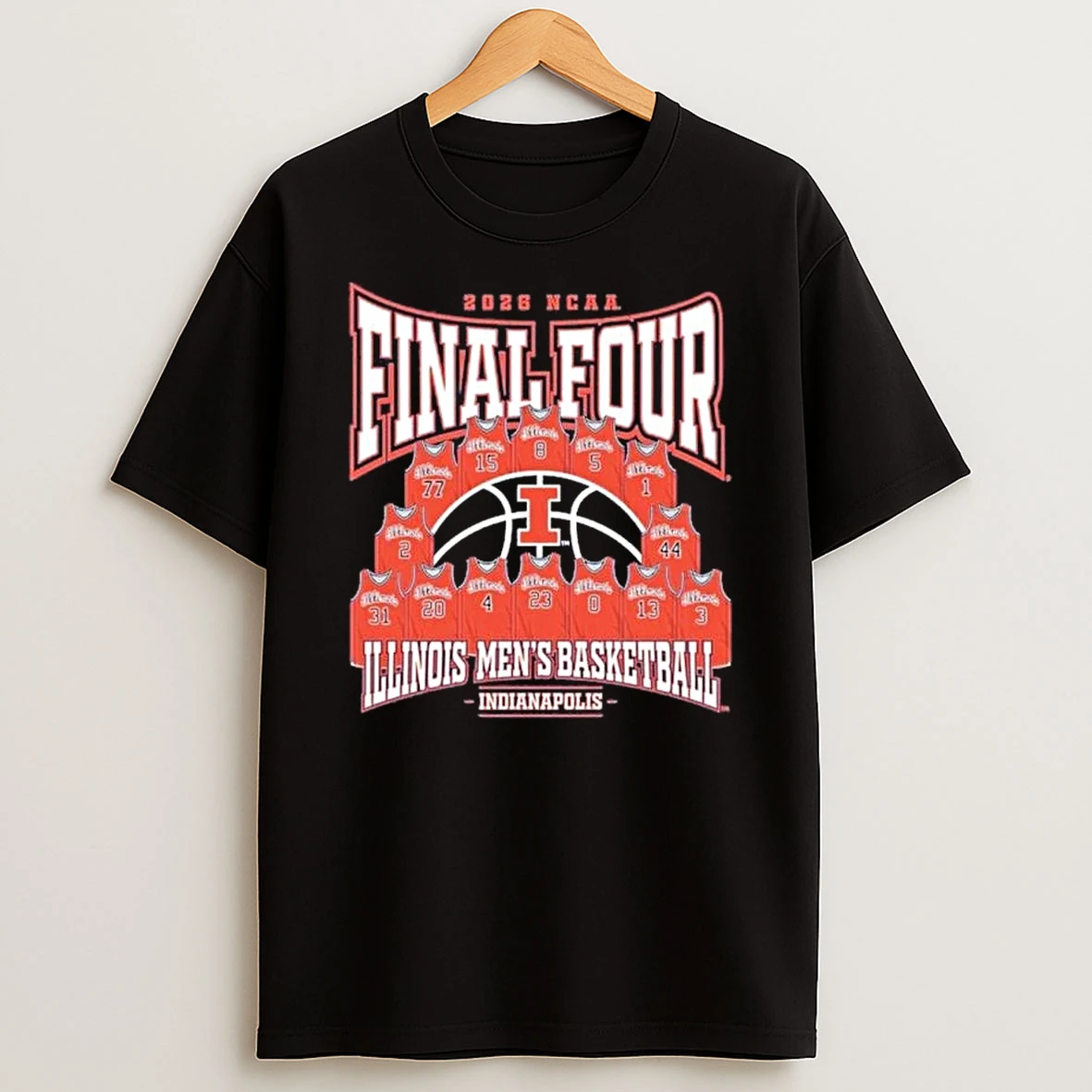 Illinois Mens Basketball 2026 Ncaa Final Four Jersey Madness Shirts