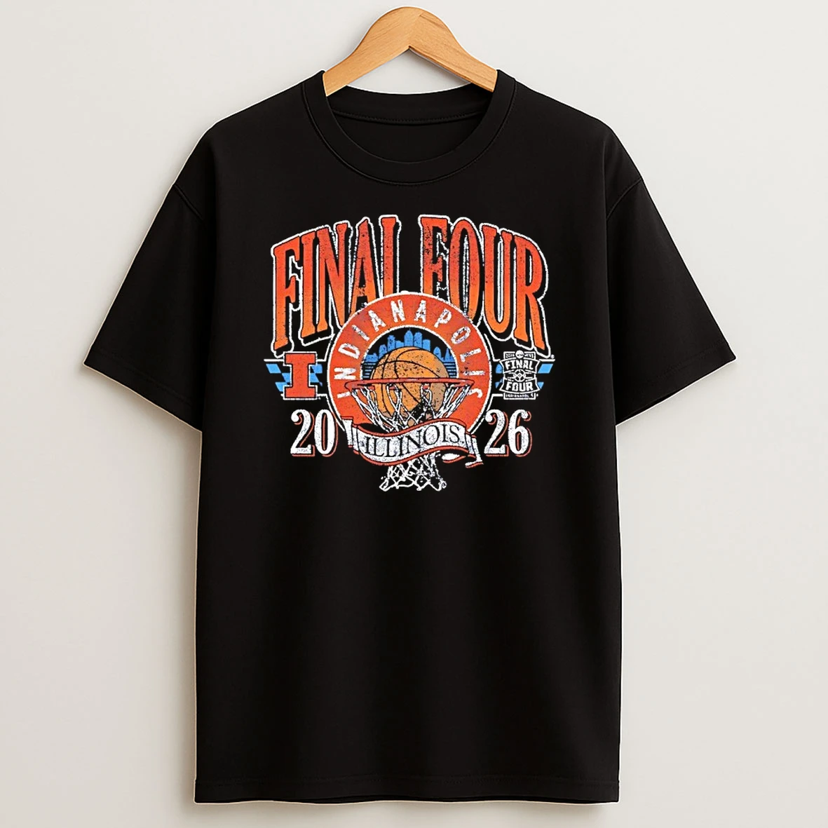 Illinois Mens Basketball 2026 Ncaa Final Four Vintage Shirts