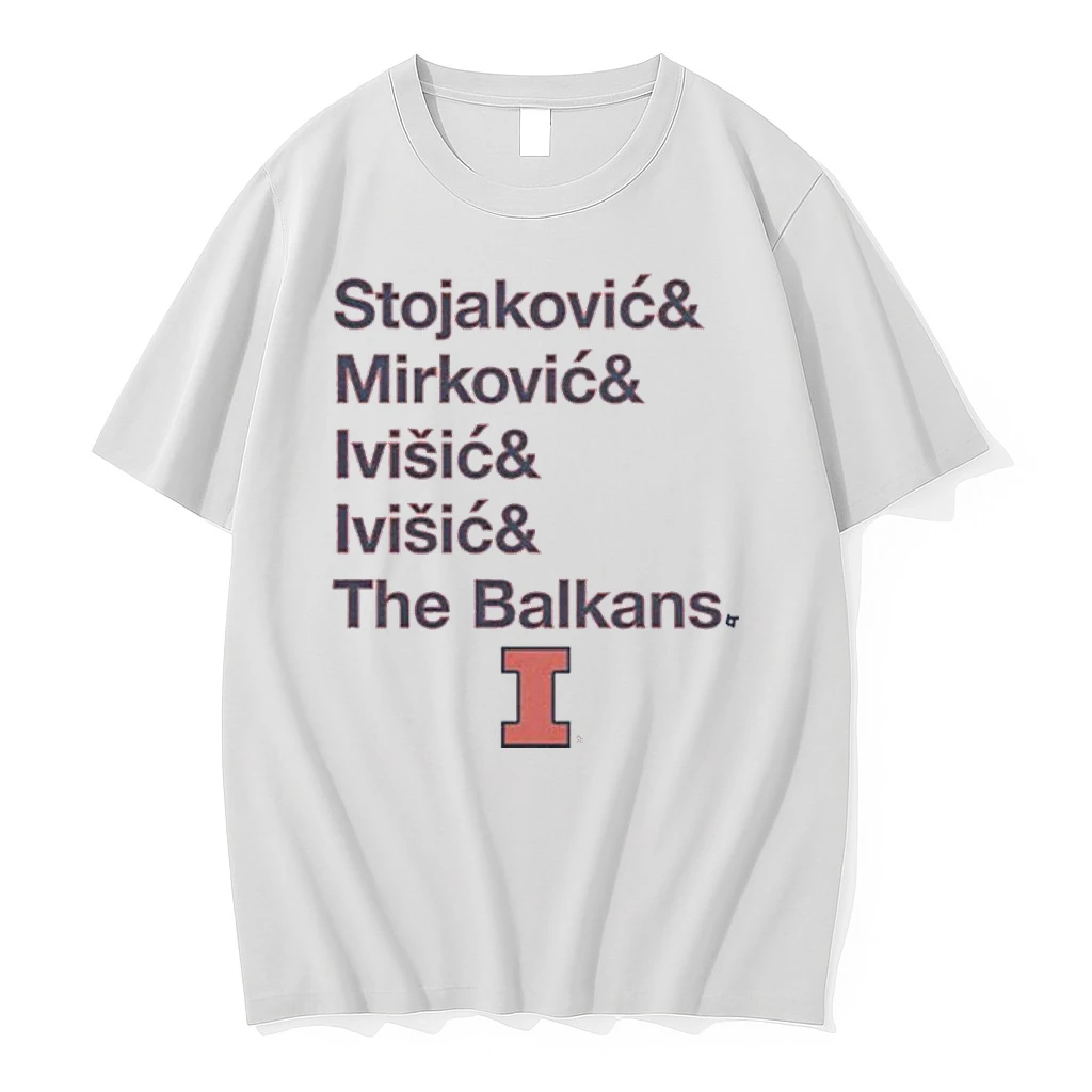 Illinois Mens Basketball The Balkan Bloc Shirts