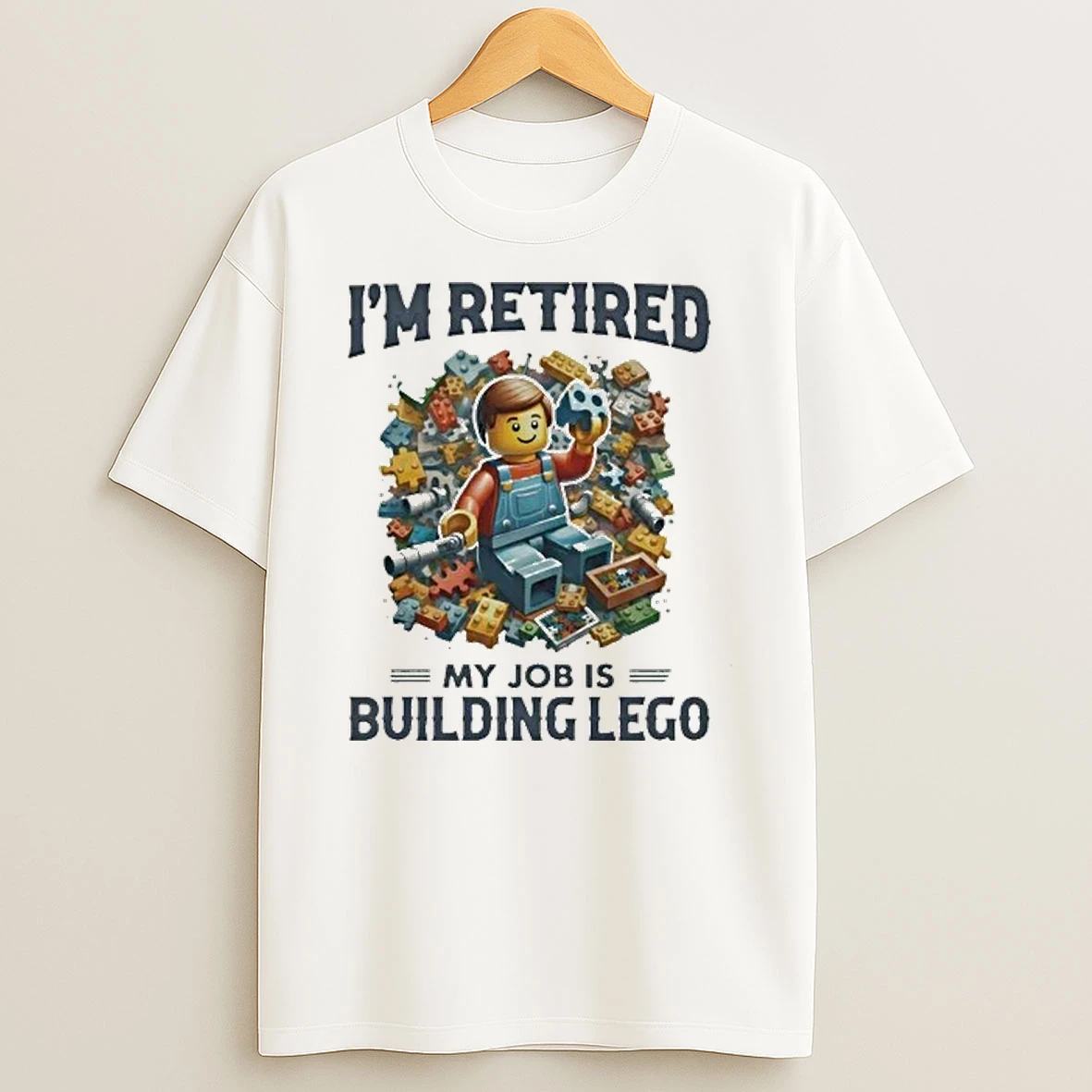Im Retired My Job Is Building Lego Tour 2026 Shirts