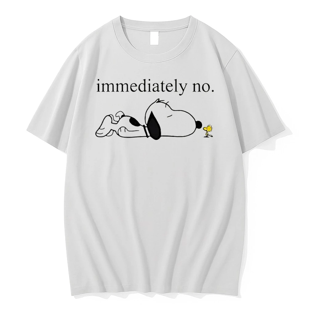 Immediately No Snoopy Woodstock Shirts