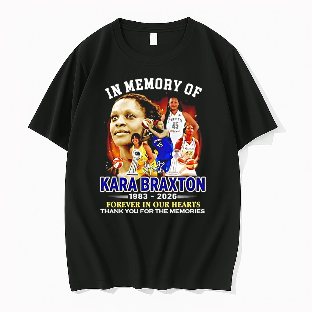 In Memory Of Kara Braxton 1983 2026 Forever In Our Hearts Thank You For The Memories Signature Shirts