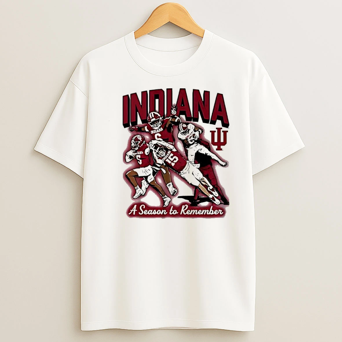 Indiana Hoosiers Football A Season To Remember Players Graphic Shirts