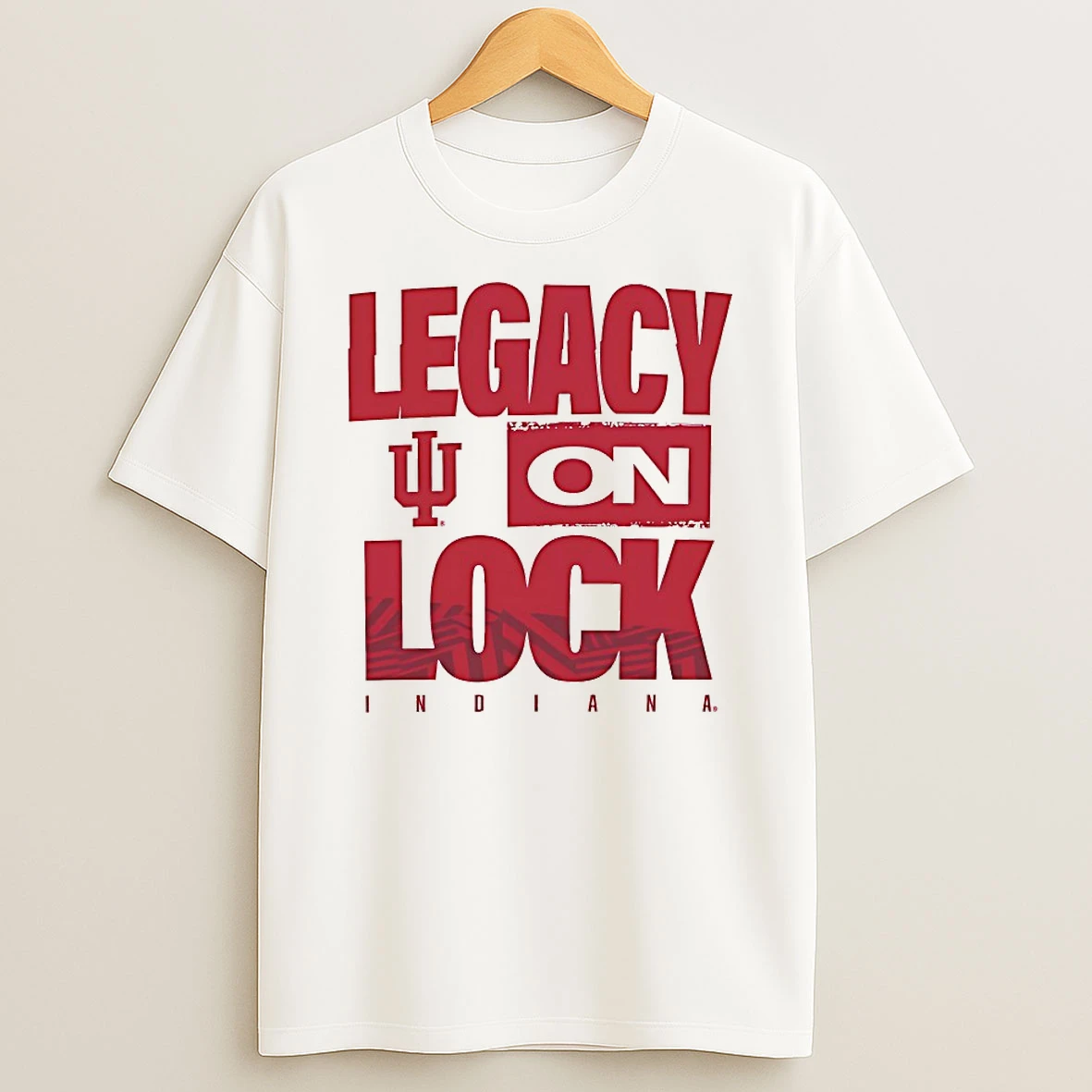 Indiana Hoosiers Legacy On Lock Shirts