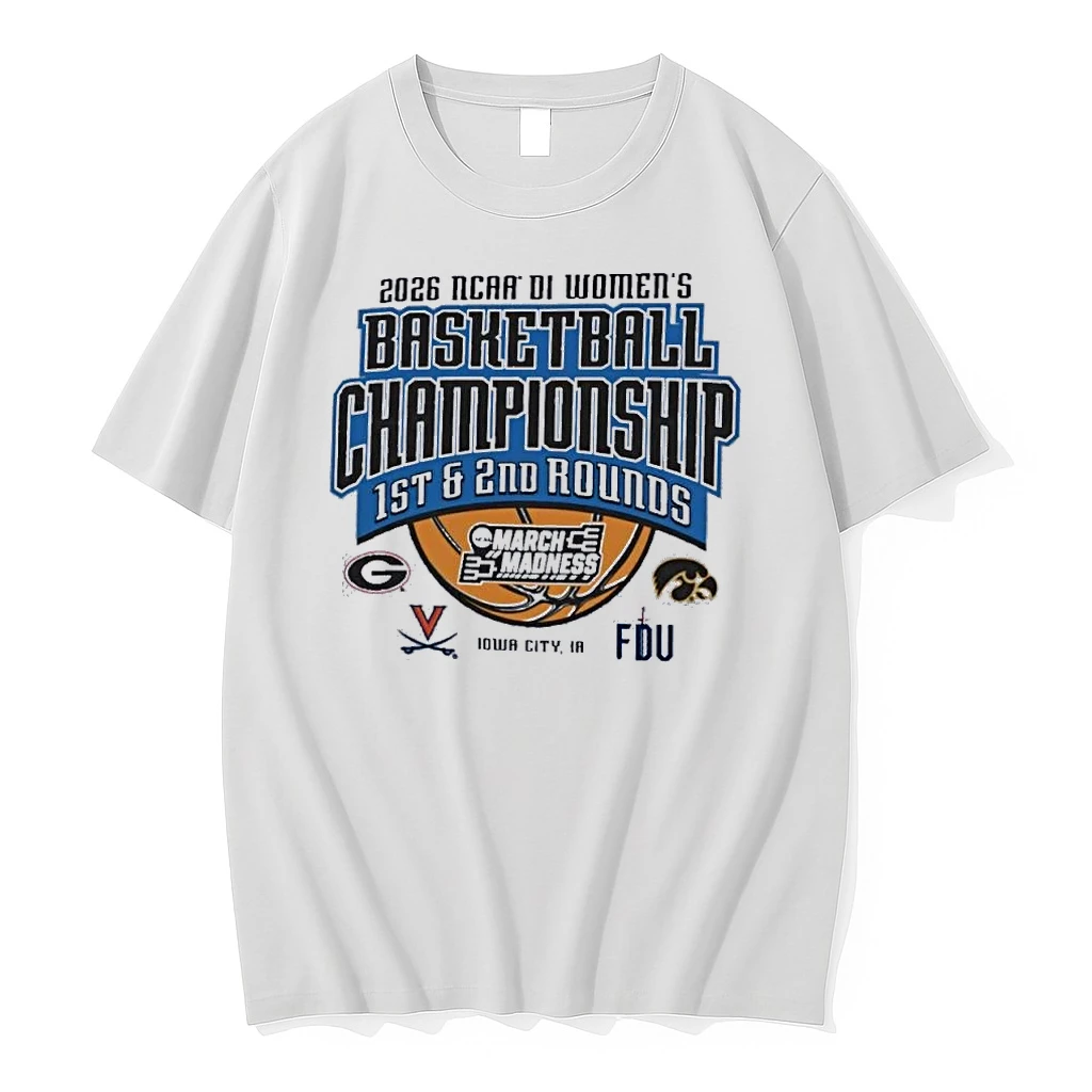 Iowa City Ia Regional 2026 Ncaa Di Womens Basketball Championship Shirts