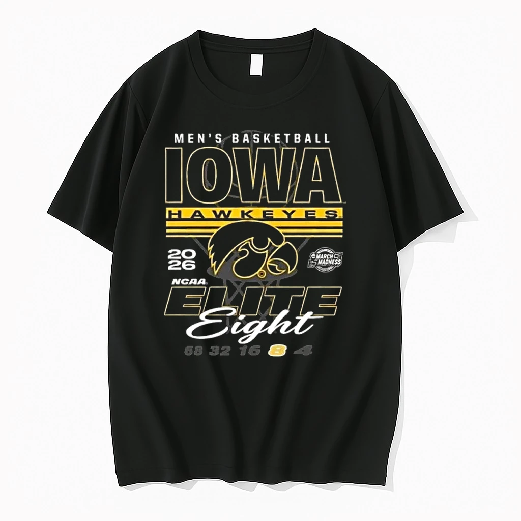 Iowa Hawkeyes 2026 Ncaa Mens March Madness Elite Eight Bound Net Shirts