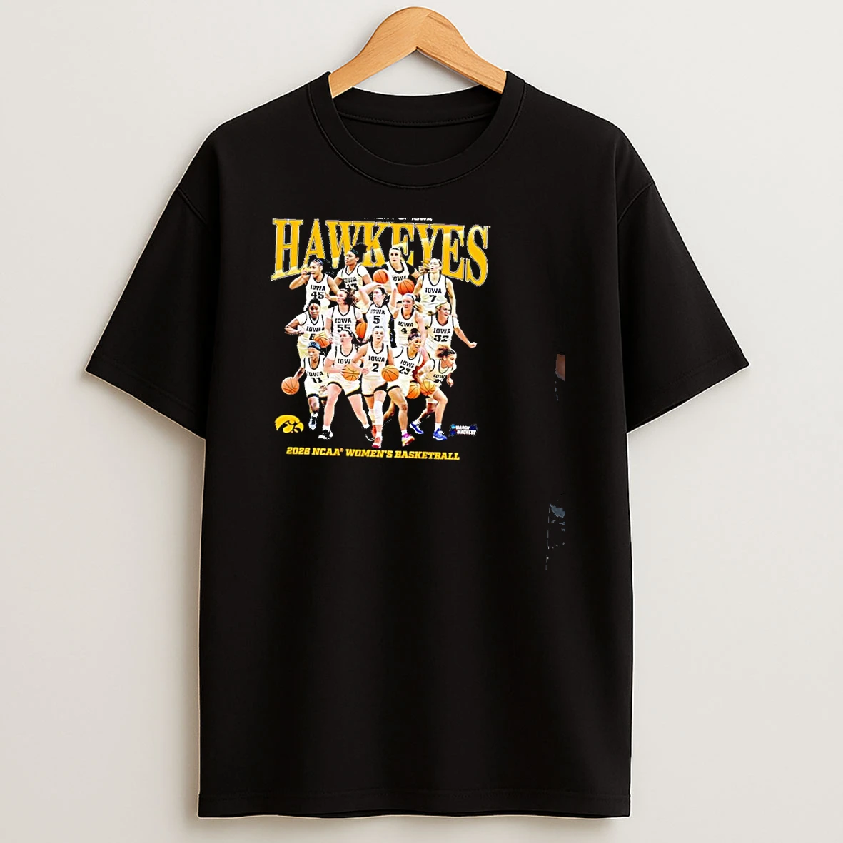 Iowa Hawkeyes 2026 Ncaa Womens Basketball Team Shirts