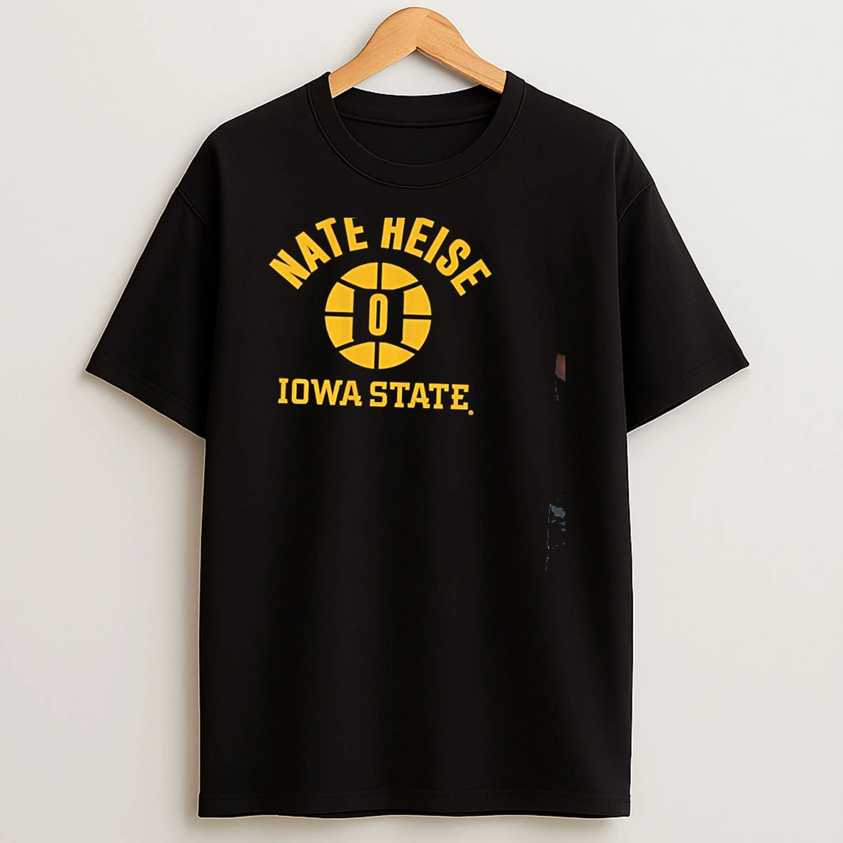 Iowa State Basketball Nate Heise Name Number Ball Shirts