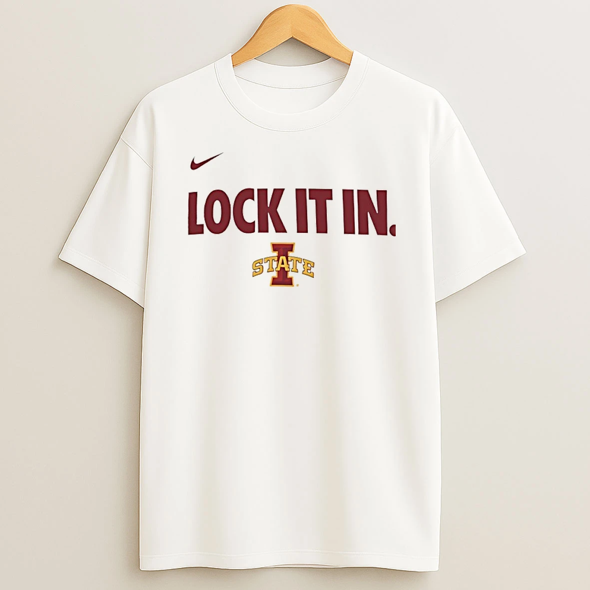 Iowa State Cyclones Lock It In 2026 On Court Bench Shirts