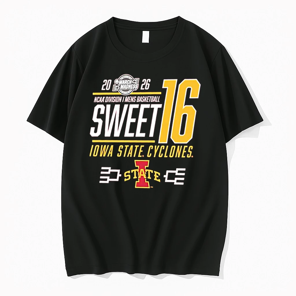 Iowa State Cyclones Ncaa March Madness Sweet 16 Bound 2026 Classic Shirts