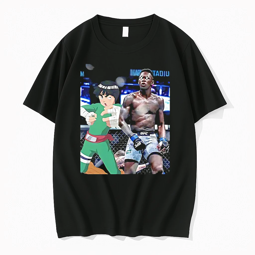Israel Adesanya X Rock Lee Drunken Fist Shirts