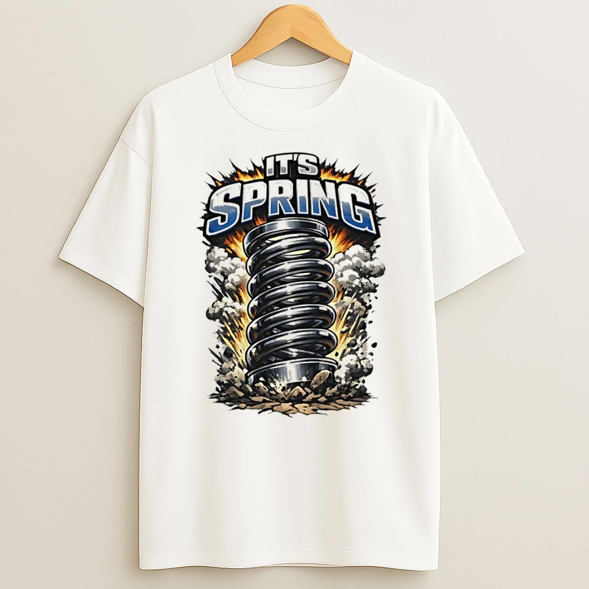 Its Spring Bold Coil Graphic Shirts