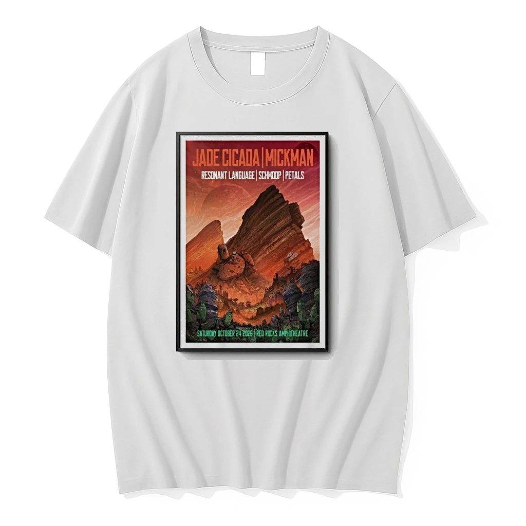 Jade Cicada Mickman Red Rocks Amphitheatre Oct 24 2026 Shirts