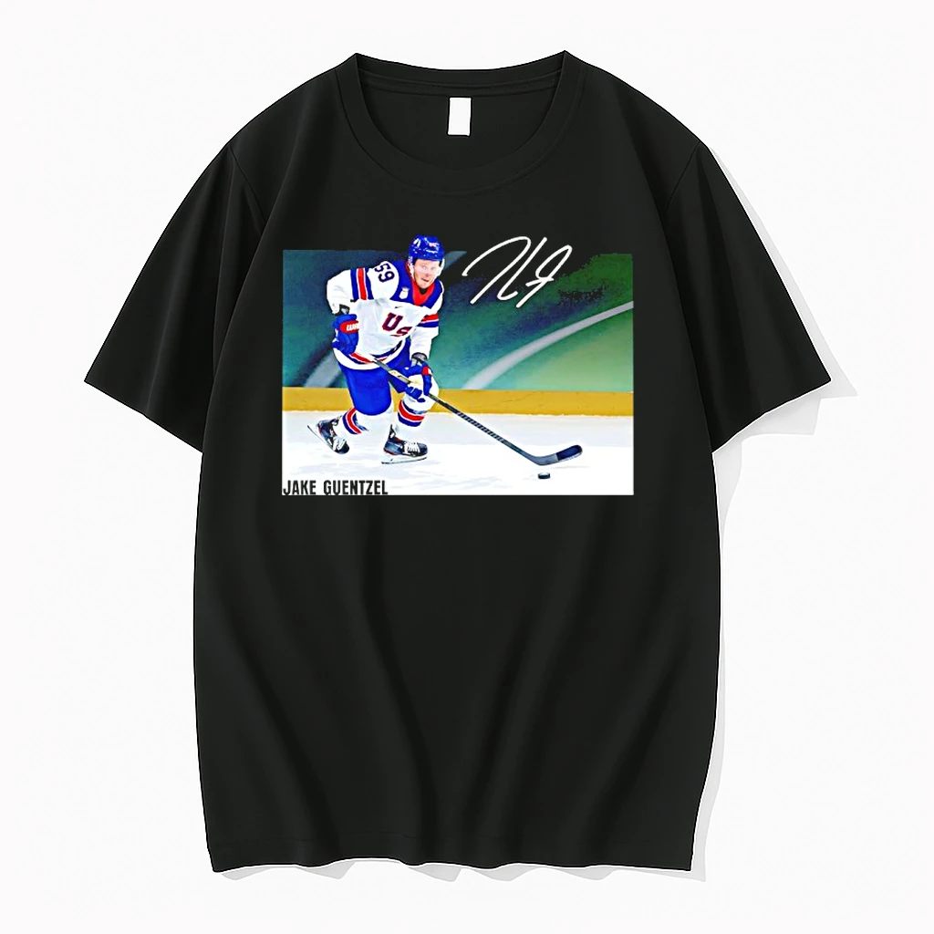 Jake Guentzel Team Usa 2026 Winter Olympics Gold Medal Autographed Shirts