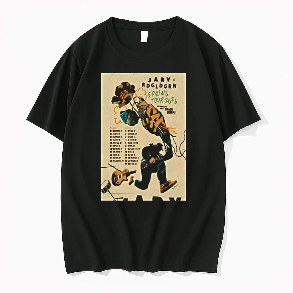 Jarv With Red Gold Green Spring Tour 2026 Shirts