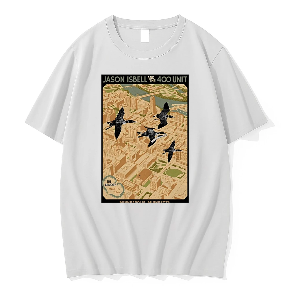 Jason Isbell And The 400 Unit March 5 2026 The Armory In Minneapolis Mn Shirts