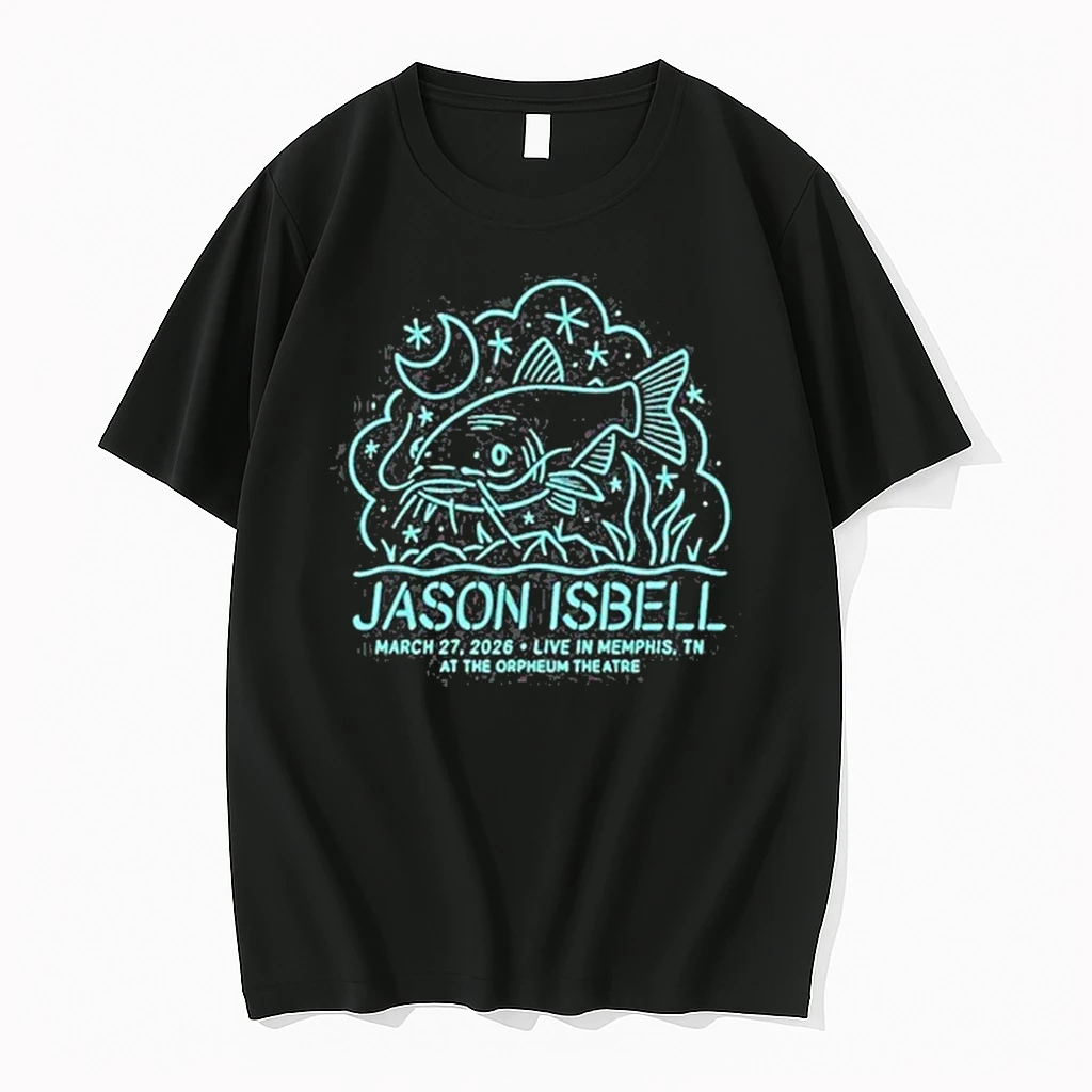 Jason Isbell In Memphis Tn On Mar 27 2026 Shirts