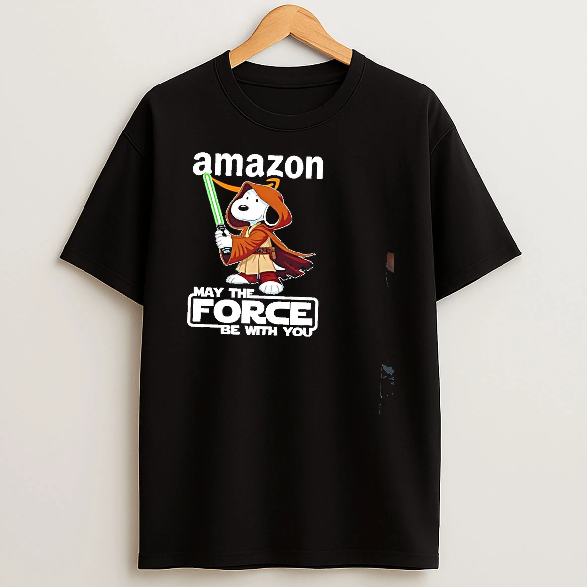 Jedi X Snoopy Amazon May The Force Be With You Shirts