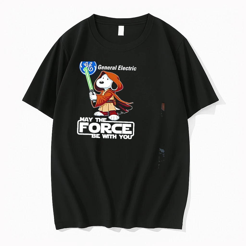 Jedi X Snoopy General Electric May The Force Be With You Shirts
