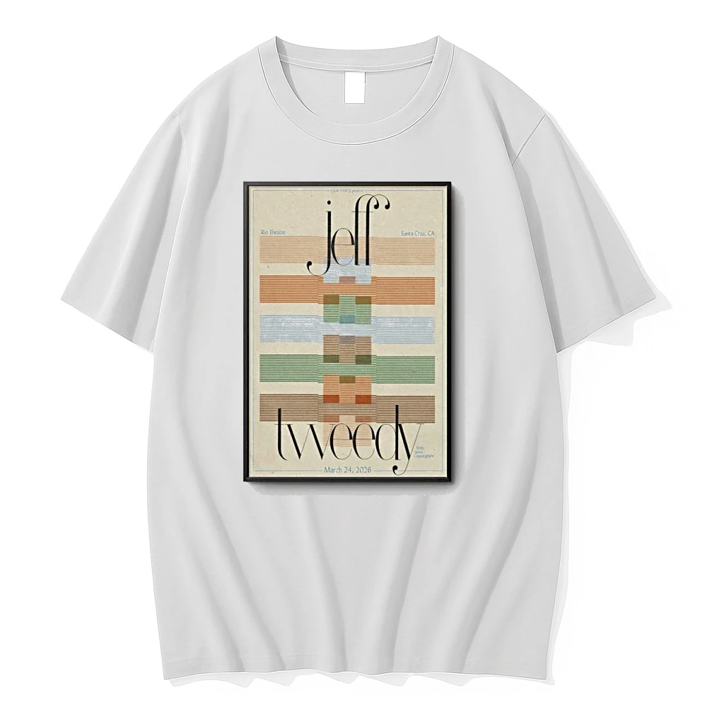 Jeff Tweedy Rio Theatre Santa Cruz Ca Mar 24 2026 Shirts