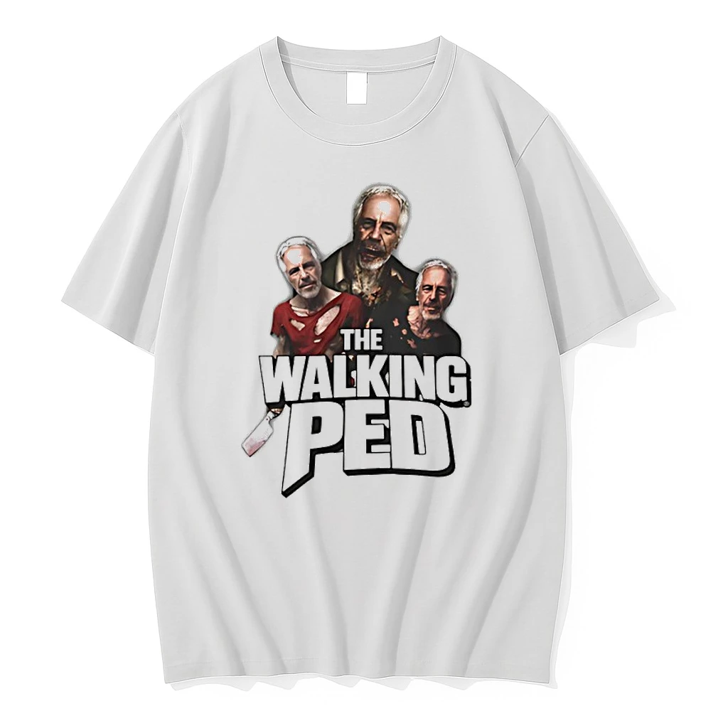 Jeffrey Epstein The Walking Ped Parody Shirts