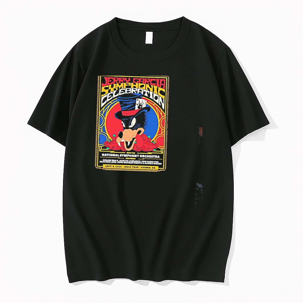 Jerry Garcia Symphonic Celebration National Symphony Orchestra Vienna Virginia Wolf Trap September 4th 2026 Shirts