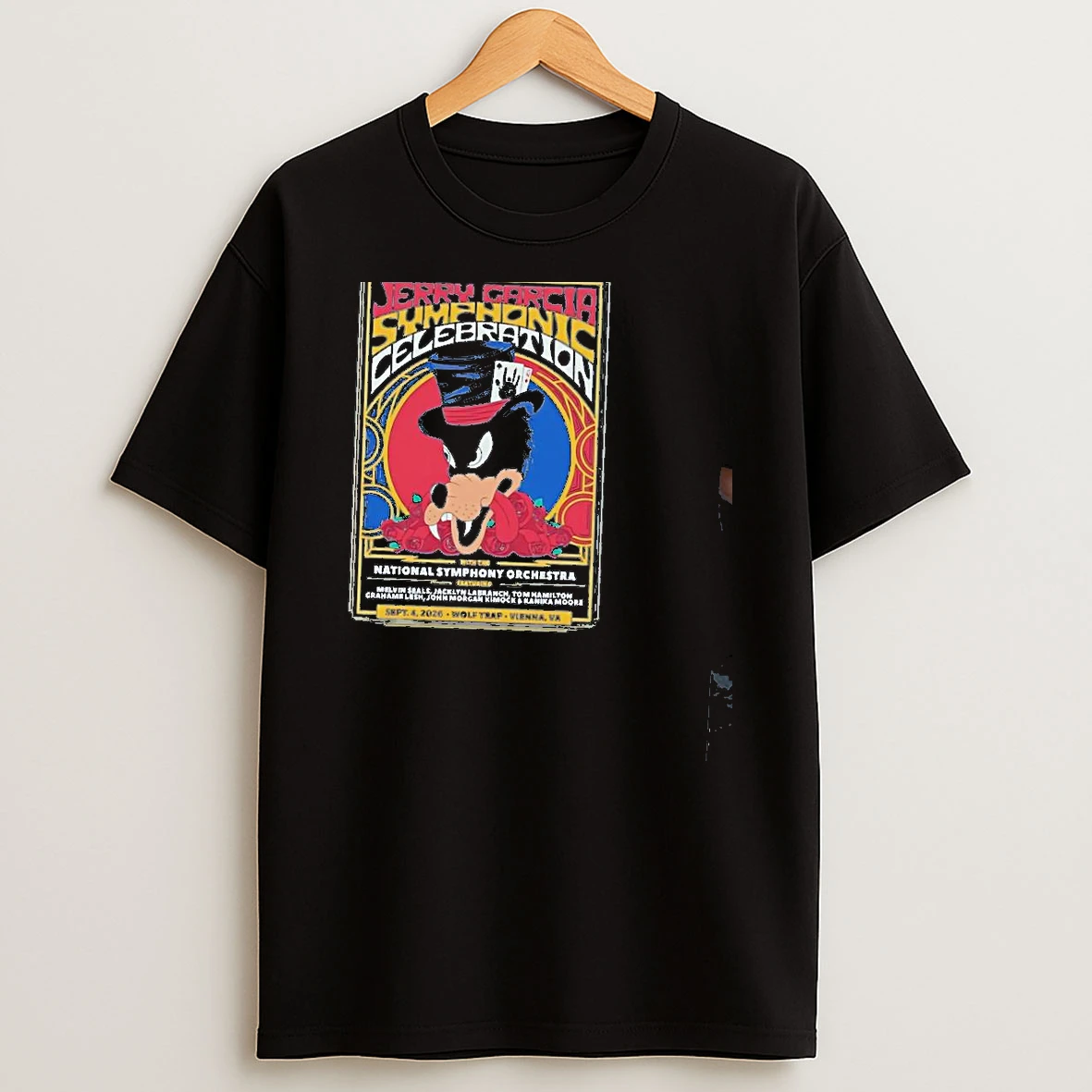 Jerry Garcia Symphonic Celebration With The National Symphony Orchestra In Vienna Virginia 2026 Shirts