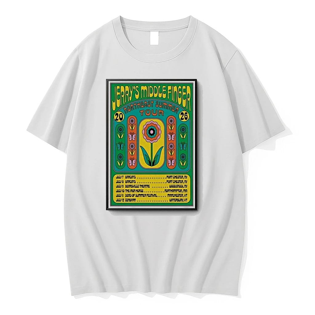 Jerrys Middle Finger Northeast Summer Tour 2026 Shirts