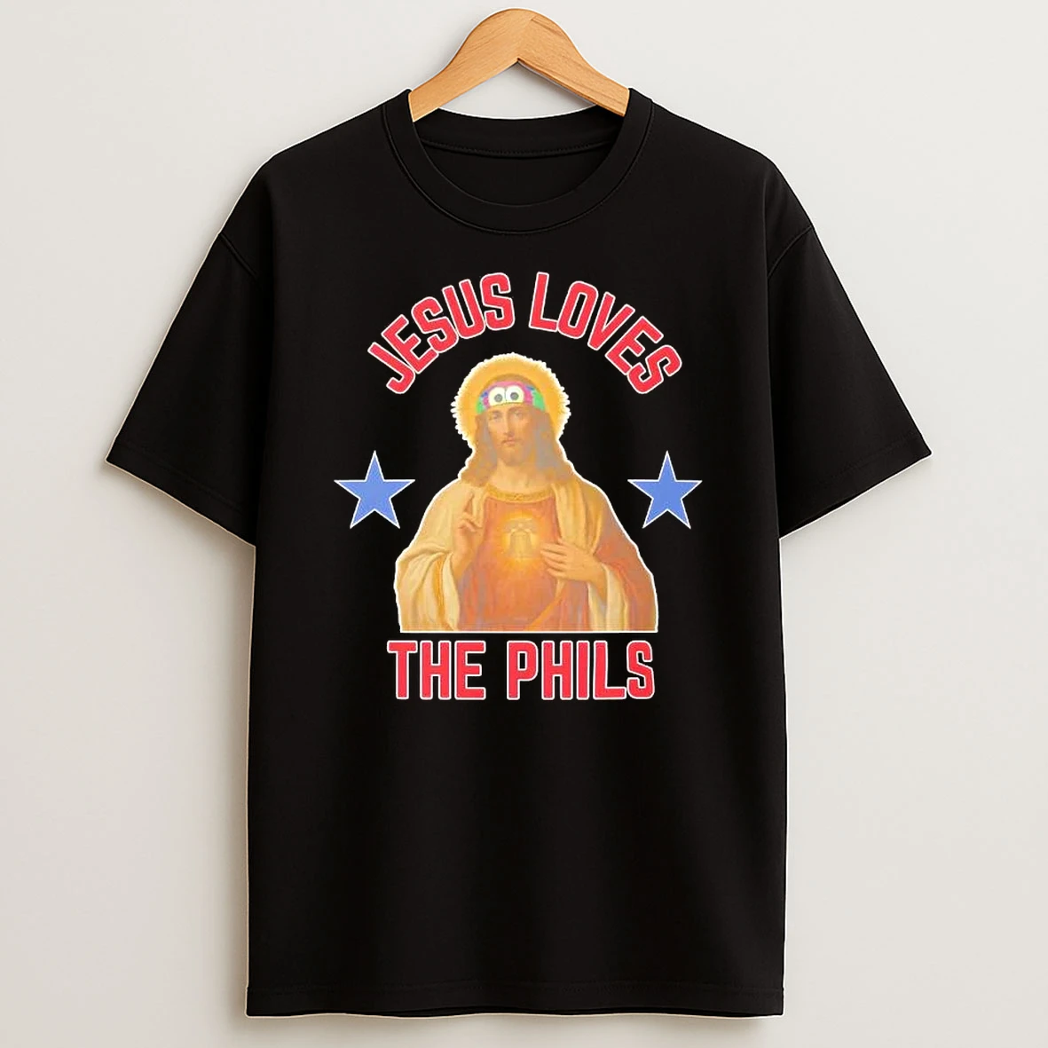 Jesus Loves The Phils Philadelphia Phillies Shirts