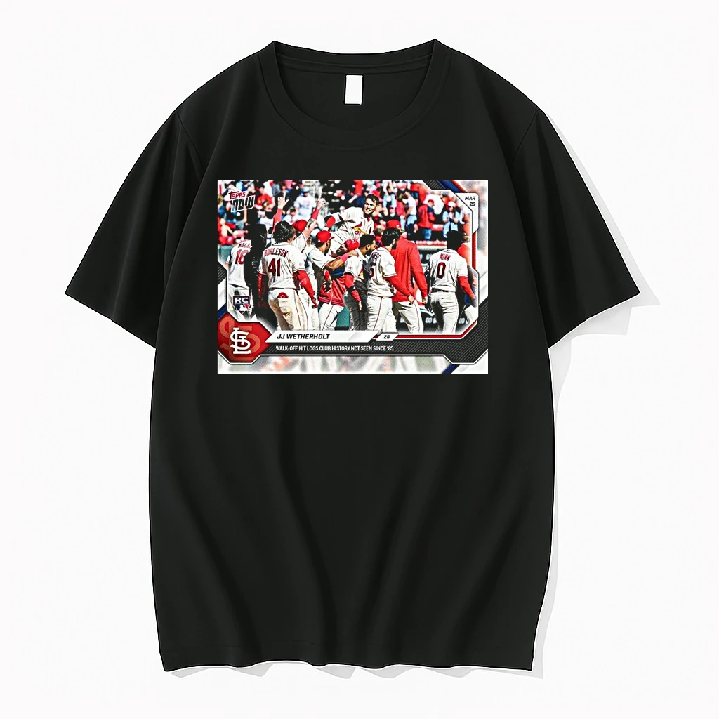 Jj Wetherholt Recorded A Walk Off Hit That Made Club History St Shirts