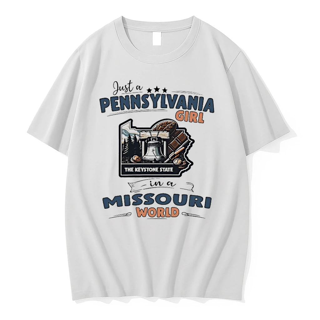 Just A Pennsylvania Girl In A Missouri World Shirts