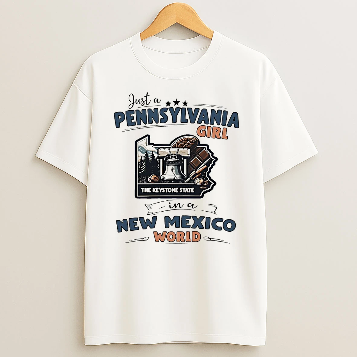 Just A Pennsylvania Girl In A New Mexico World Shirts