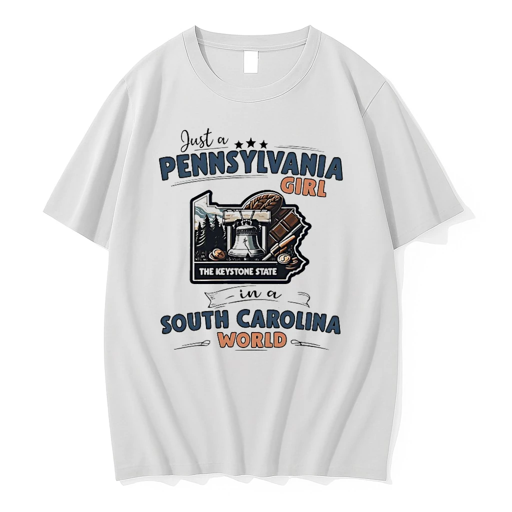 Just A Pennsylvania Girl In A South Carolina World Shirts