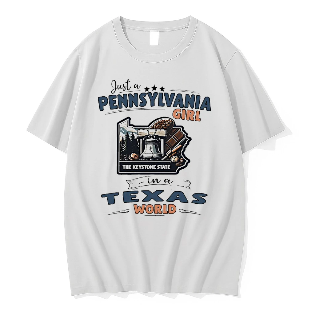 Just A Pennsylvania Girl In A Texas World Shirts