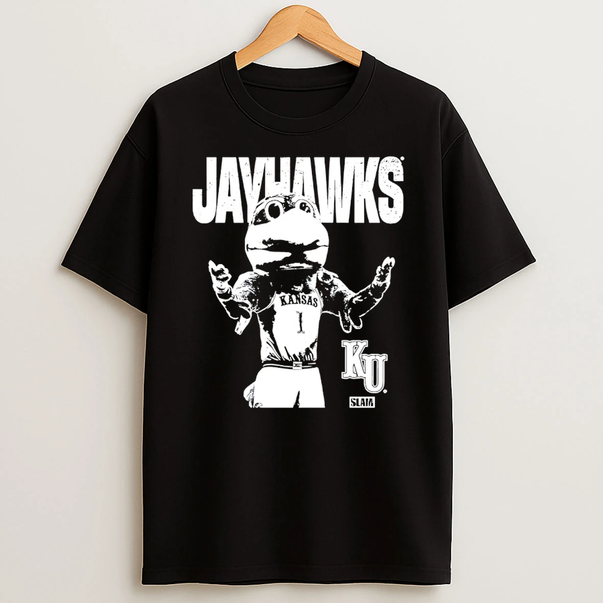Kansas Jayhawks Big Jay Mascot Vintage Shirts