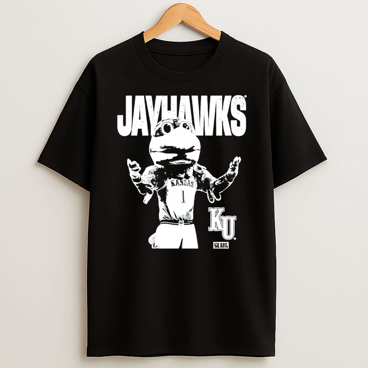 Kansas Jayhawks Mascot Mode Shirts
