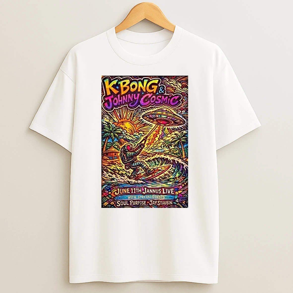 Kbong And Johnny Cosmic St Petersburg Fl 6 11 2026 Shirts