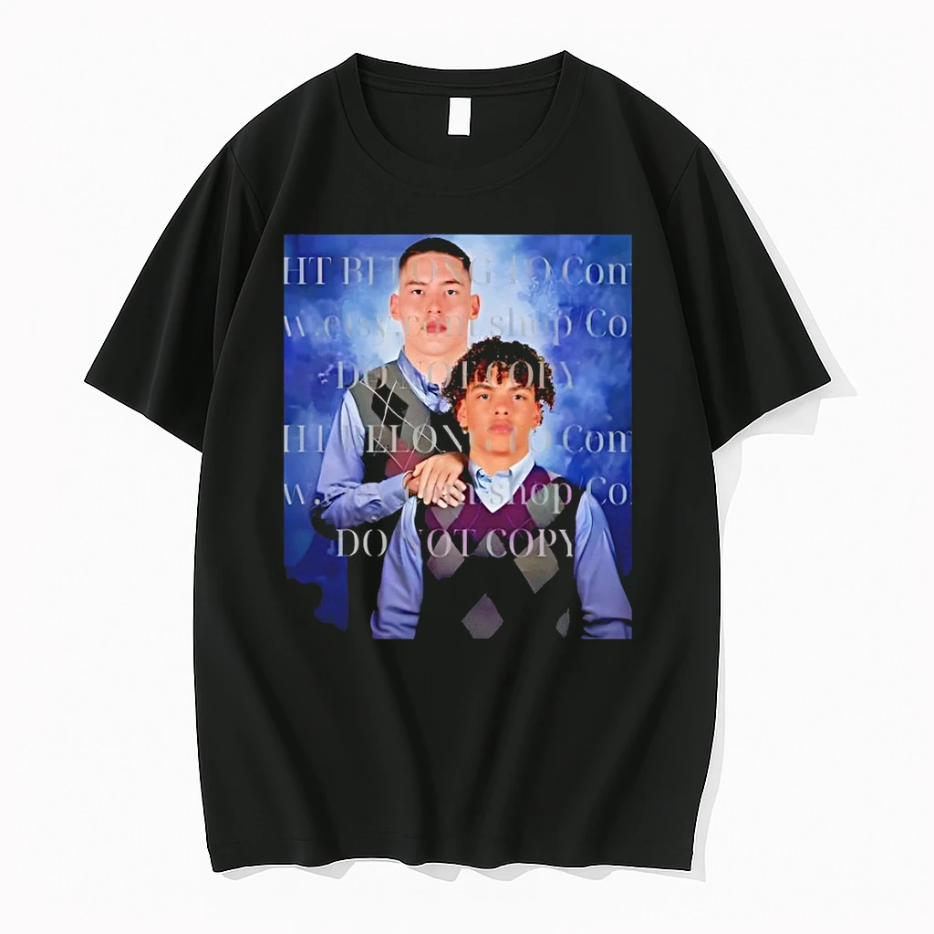 Keaton Wagler David Mirkovic Step Brothers Illini Basketball Shirts