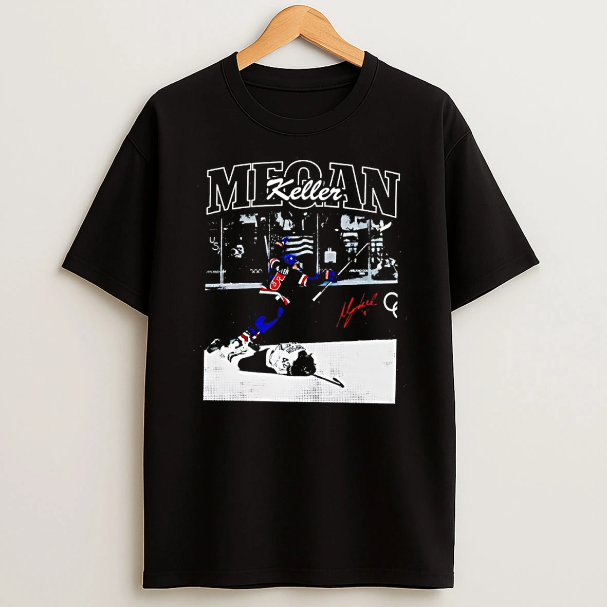 Keller Megan Usa Champion Hockey Shirts