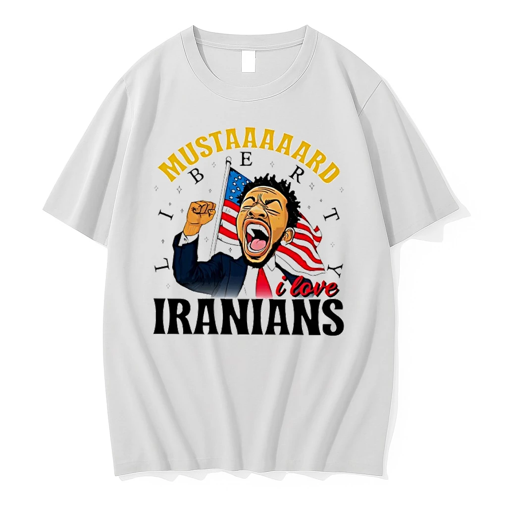 Kendrick Lamar Mustard Liberty I Love Iranians 2026 Meme Shirts