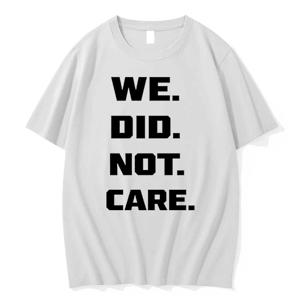 Kenneth Walker Iii Wearing We Did Not Care Shirts