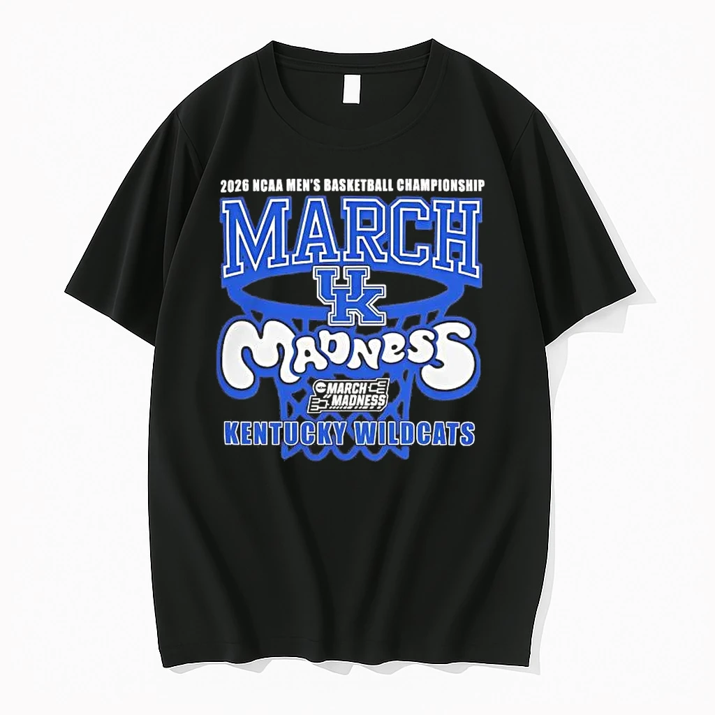 Kentucky Wildcats 2026 Ncaa Mens Basketball Championship March Madness Bound Tee Shirts