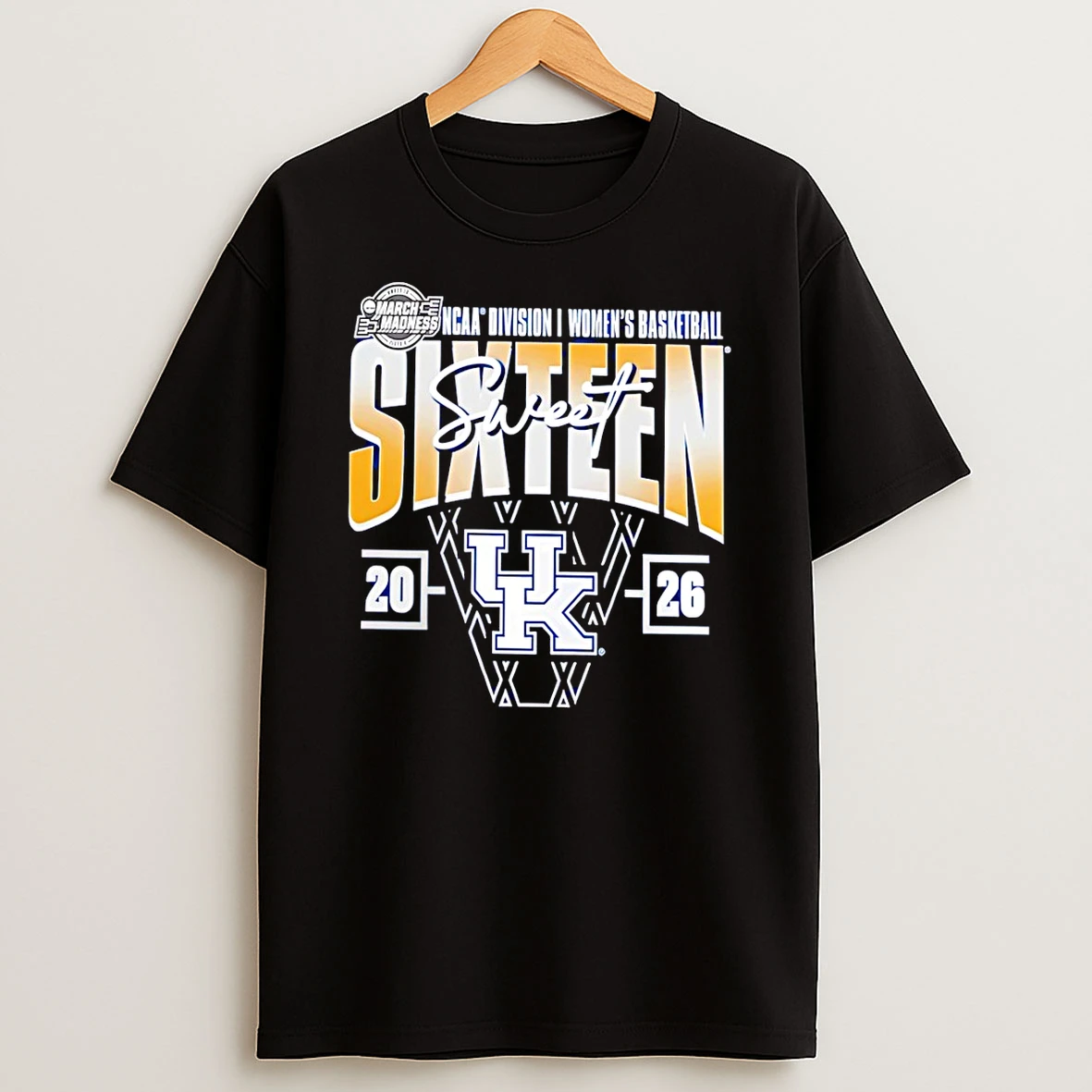Kentucky Wildcats 2026 Ncaa Womens Basketball Tournament March Madness Sweet 16 Shirts