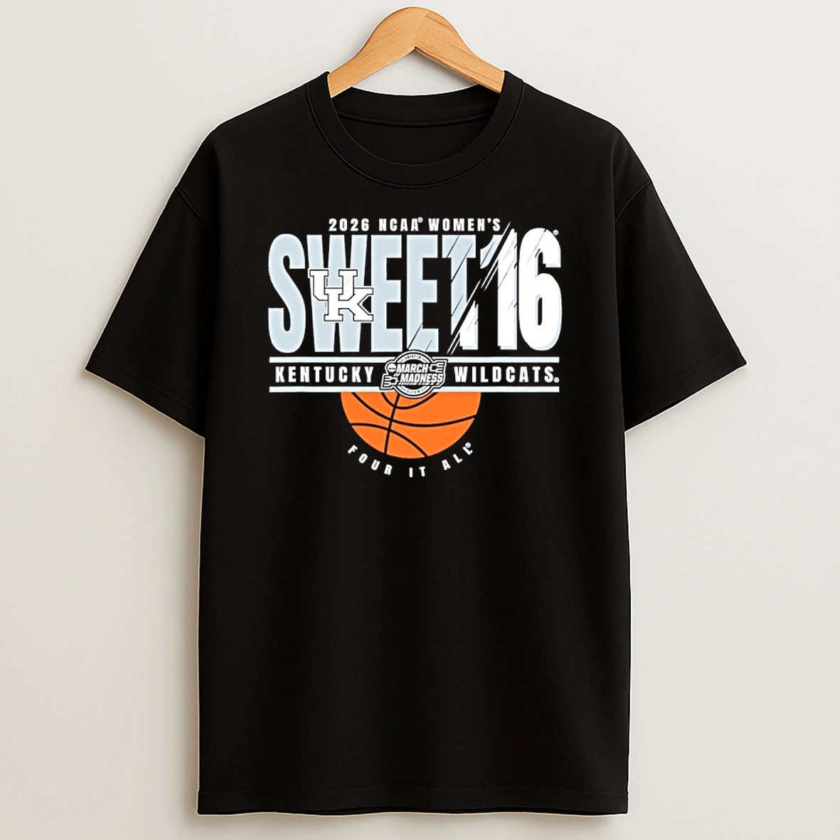 Kentucky Wildcats Sweet 16 2026 Womens March Madness Shirts