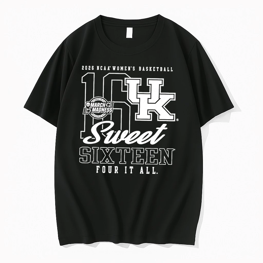 Kentucky Wildcats Womens Basketball 2026 Ncaa Sweet Sixteen March Madness Four It All Shirts