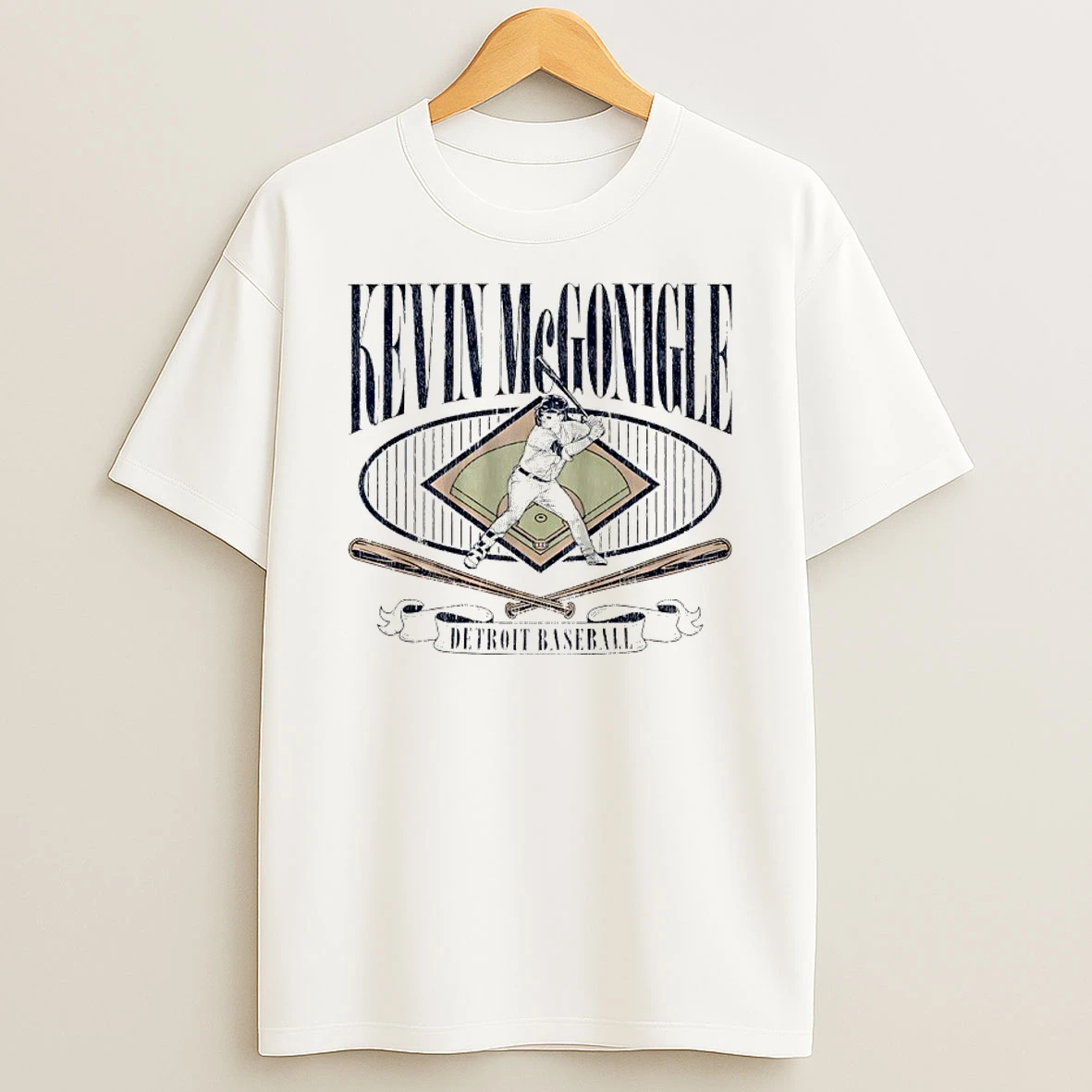 Kevin Mcgonigle Detroit Tigers Diamond Standouts Vintage Shirts